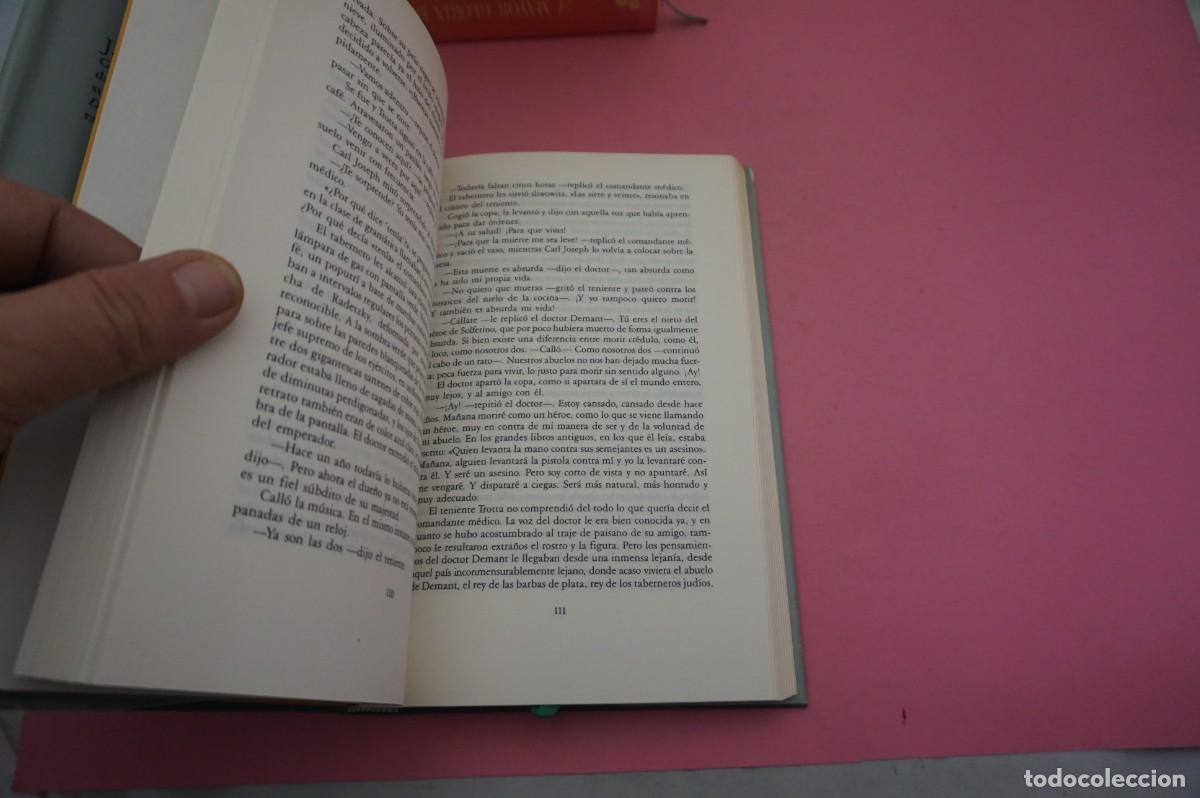 Libros: S-D/ LA MARCHA DE RADETZKY - JOSEPH ROTH / EDITORIAL EDHASA - Foto 4