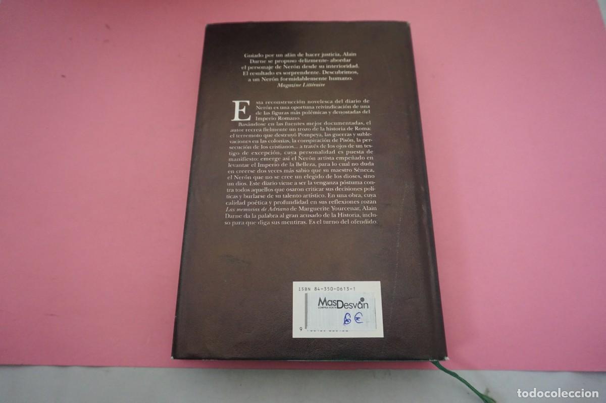 Libros: S-D/ DIARIO DE NERON - ALAIN DARNE / EDITORIAL EDHASA - Foto 5
