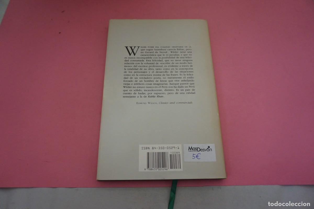 Libros: S-D/ EL PUENTE DE SAN LUIS REY - THORNTON WILDER / EDITORIAL EDHASA - Foto 5