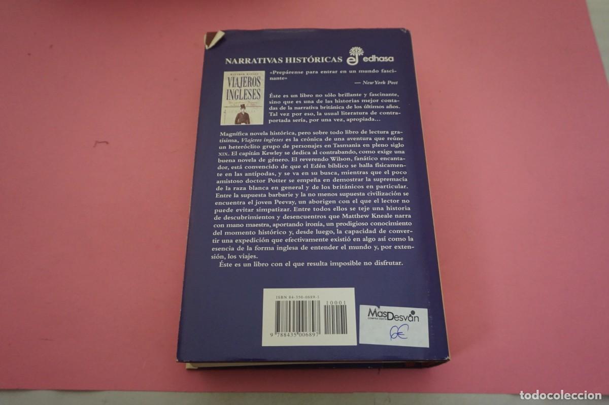 Libros: S-D/ VIAJEROS INGLESES - MATTHEW KNEALE / EDITORIAL EDHASA - Foto 5