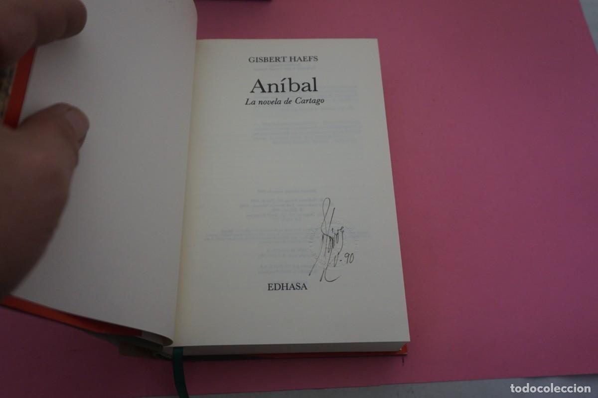Libros: S-E/ ANIBAL - LA NOVELA DE CARTAGO - GISBERT HAEFS / EDITORIAL EDHASA - Foto 2