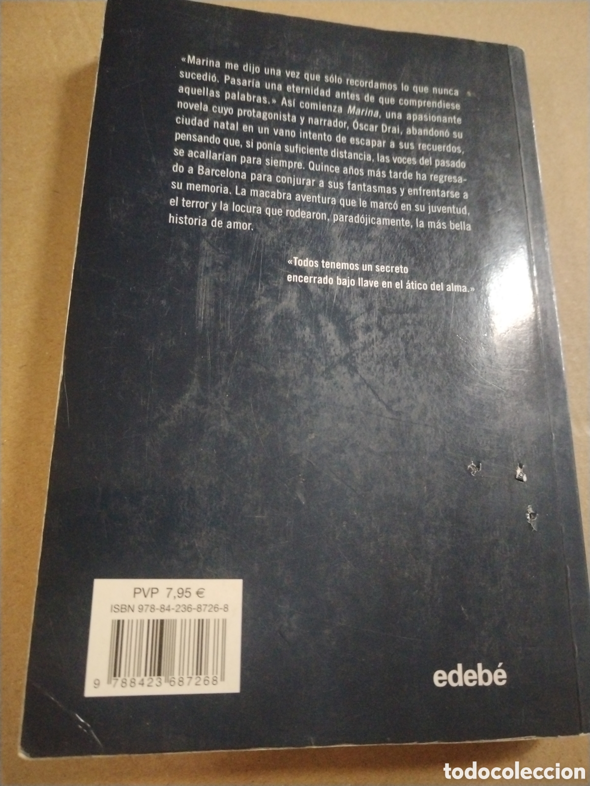 Libros: MARINA. CARLOS RUIZ ZAF&Oacute;N. - Foto 2