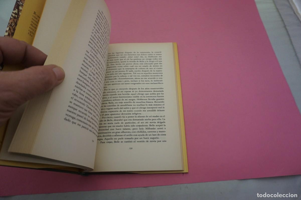 Libros: S-E/ LAS MEMORIAS DE LORD BYRON - ROBERT NYE / EDITORIAL EDHASA - Foto 3