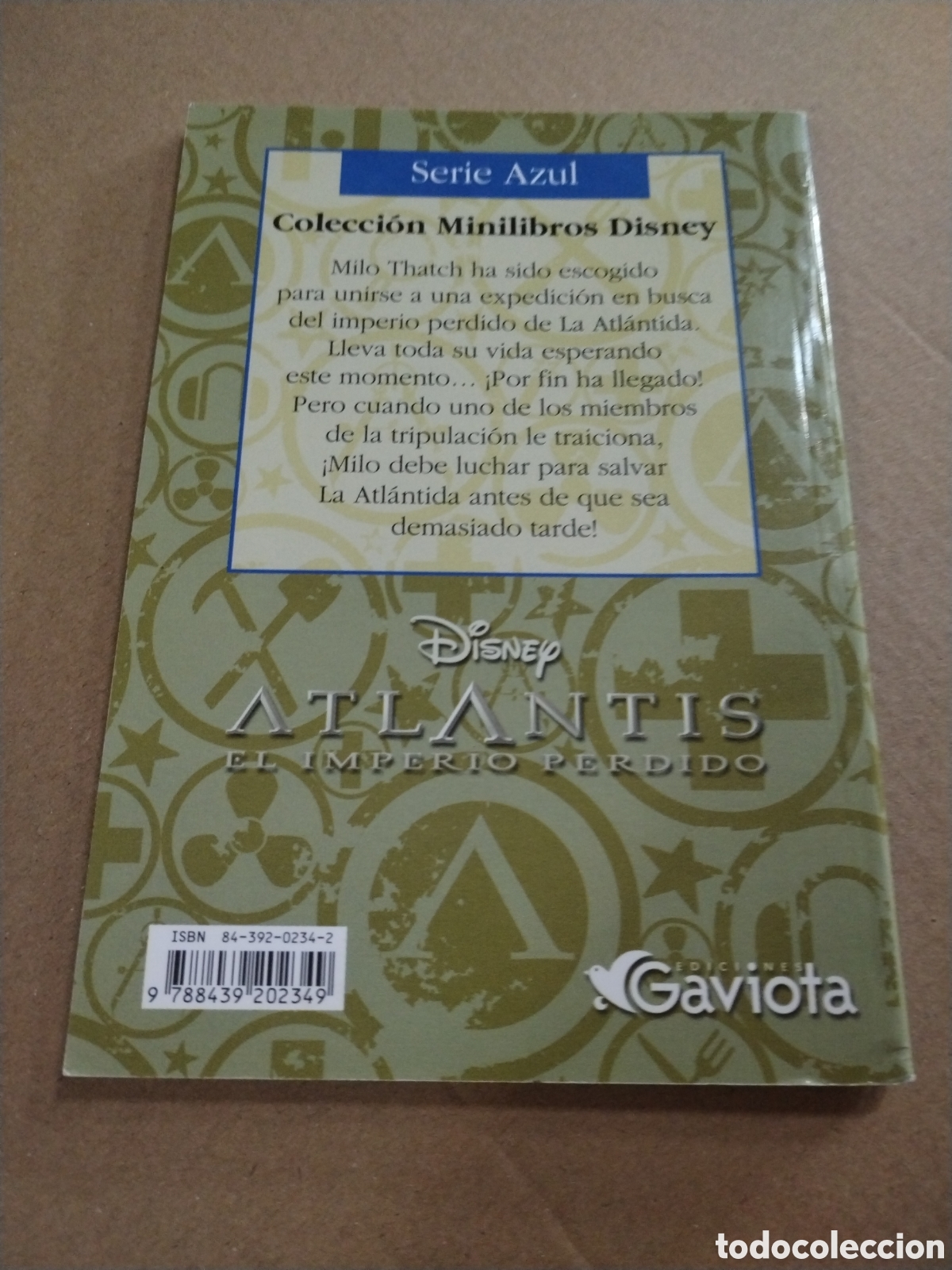 Libros: ATLANTIS EL IMPERIO PERDIDO. Disney. GAVIOTA. CL - Foto 2