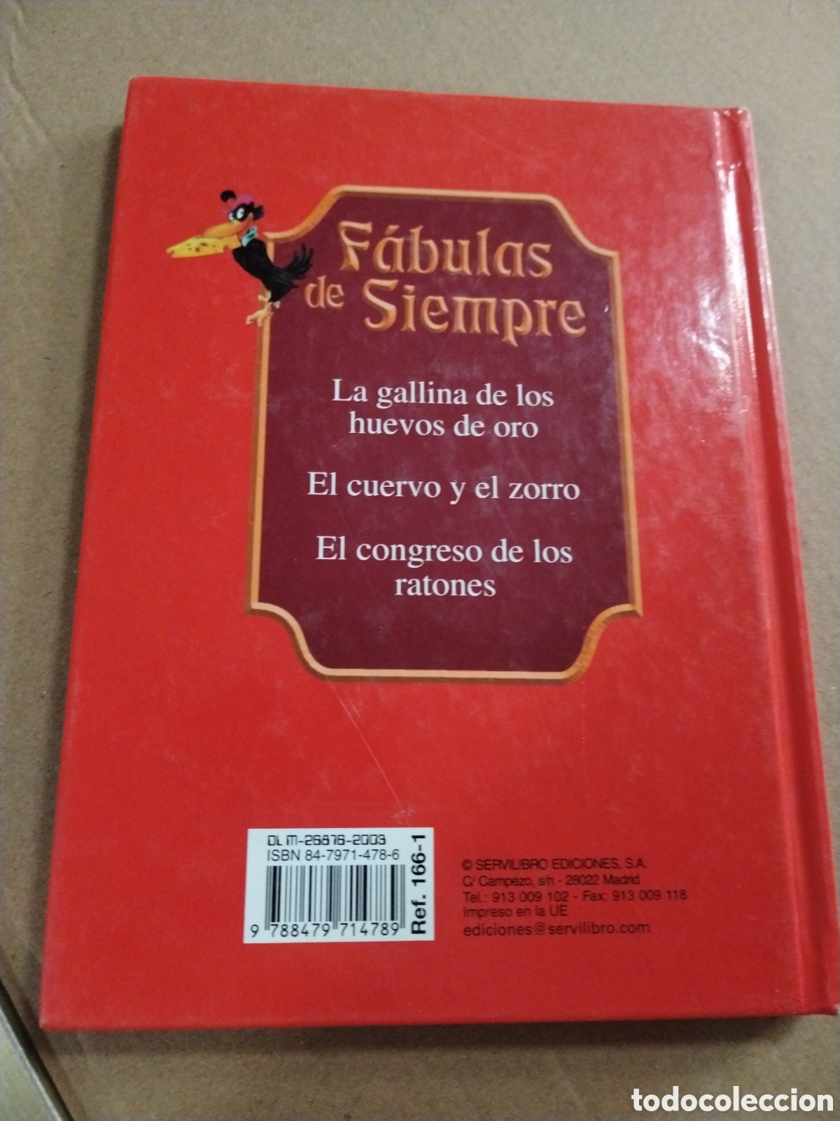Libros: FABULAS DE SIEMPRE (ROJO) SERVILIBRO. CL - Foto 2