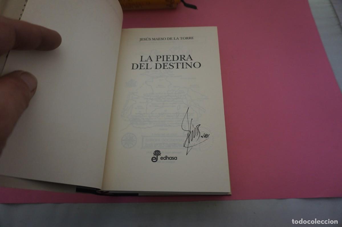 Libros: S-E/ LA PIEDRA DEL DESTINO - JESUS MAESO DE LA TORRE / EDITORIAL EDHASA - Foto 2