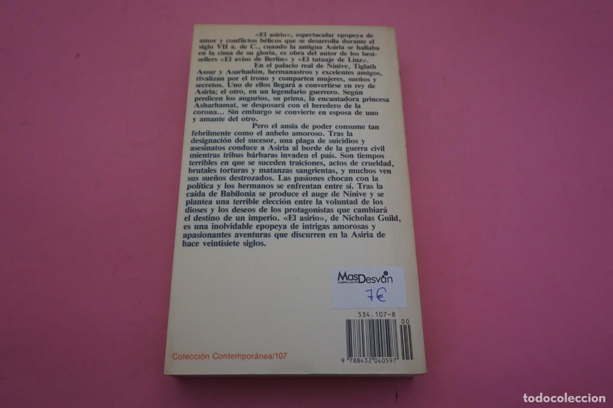 Libros: S-F/ EL ASIRIO - NICHOLAS GUILD / EDITORIAL PLANETA - Foto 5