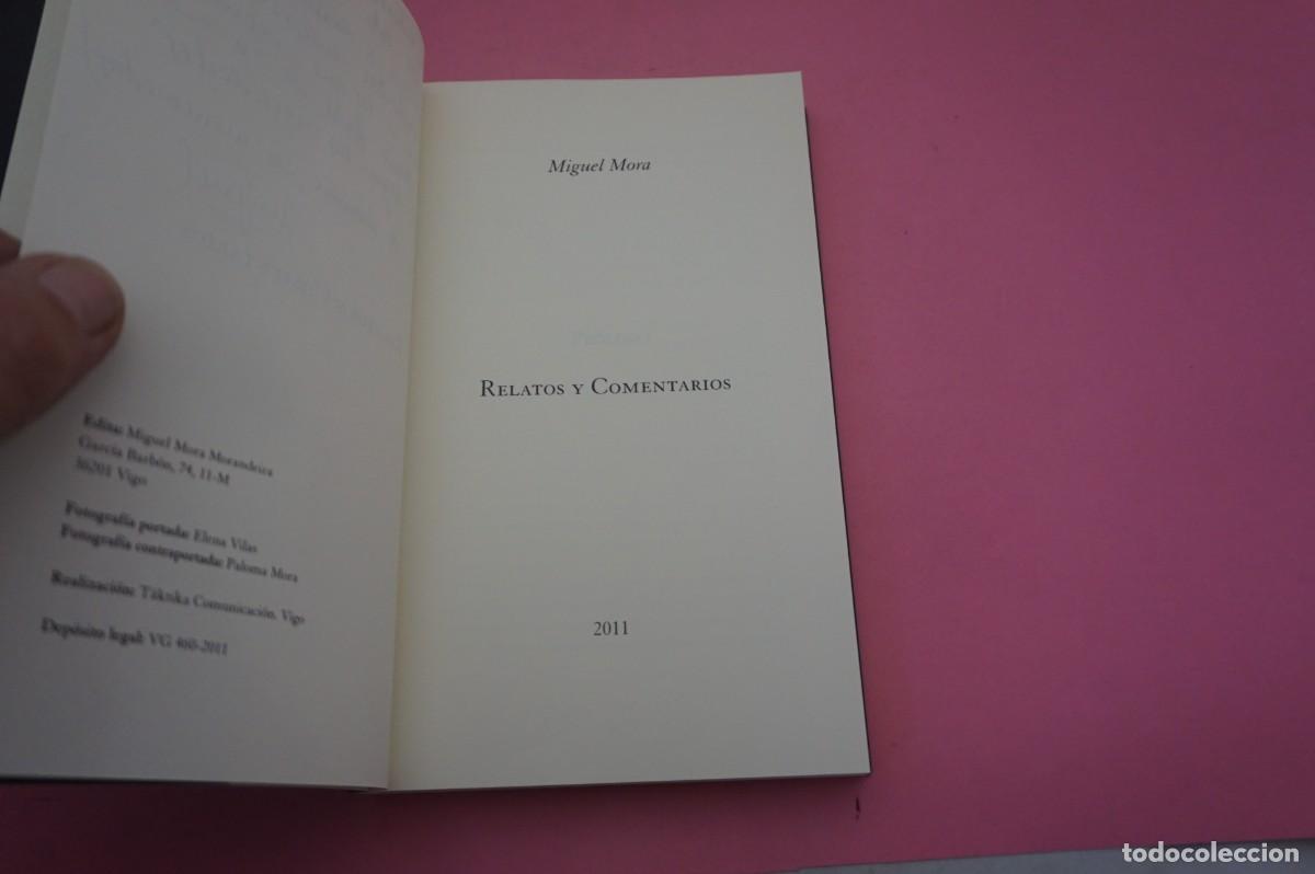 Libros: S-F/ RELATOS Y COMENTARIOS - MIGUEL MORA - 2011 - Foto 2