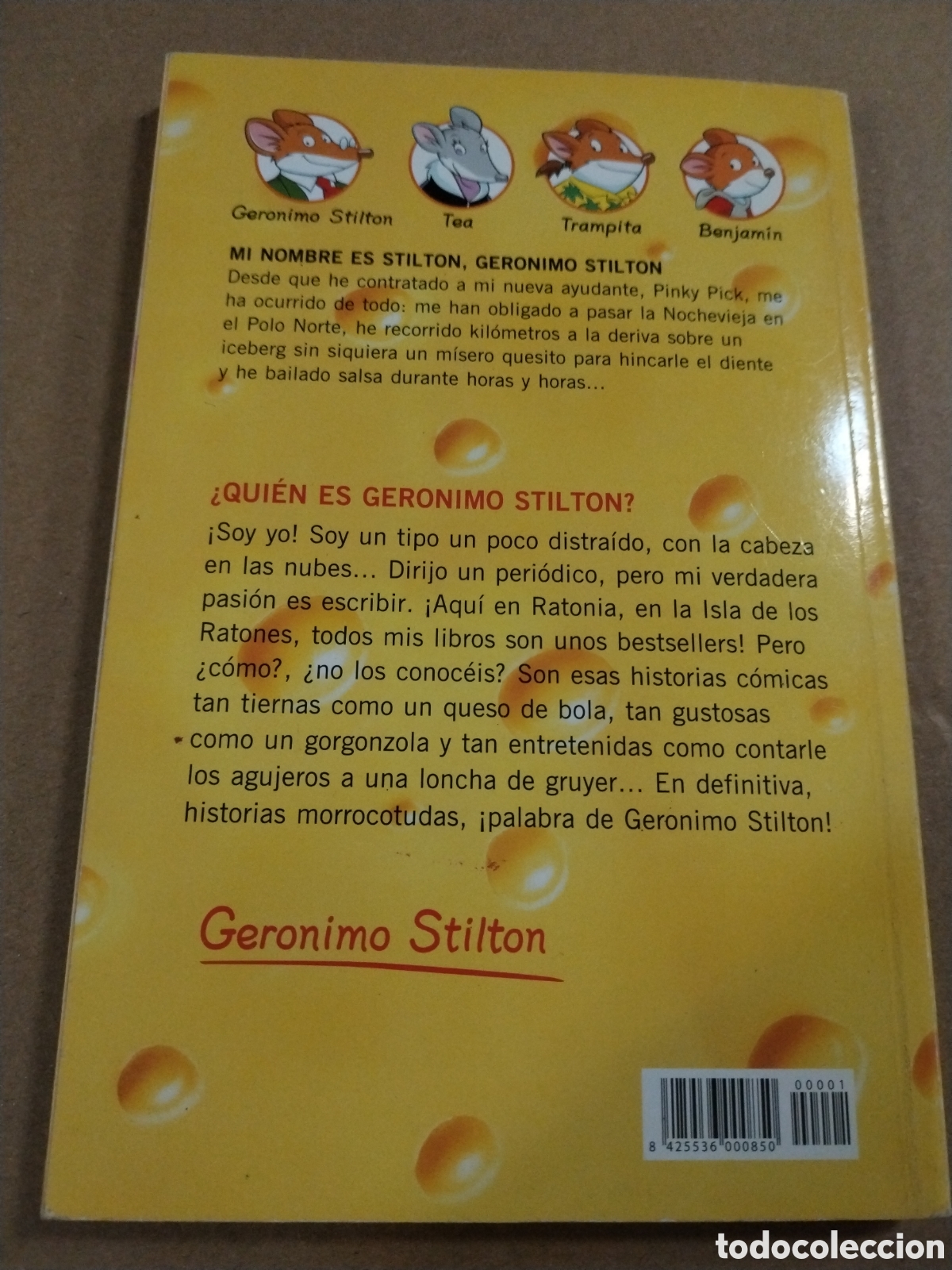 Libros: MI NOMBRE ES STILTON, GERONIMO STILTON. - Foto 2