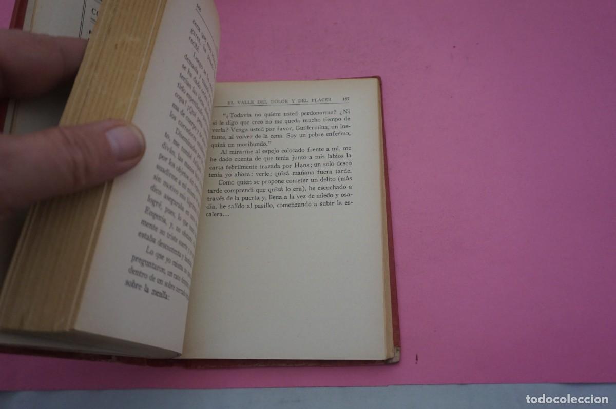 Libros: S-H/ EL VALLE DEL DOLOR Y DEL PLACER - AUREA PALMA / EDITORIAL MENTORA - Foto 3
