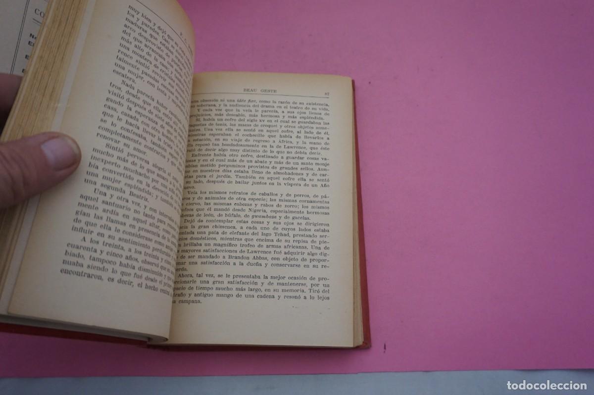 Libros: S-H/ BEAU GESTE - P.C. WREN / EDITORIAL MENTORA - Foto 4