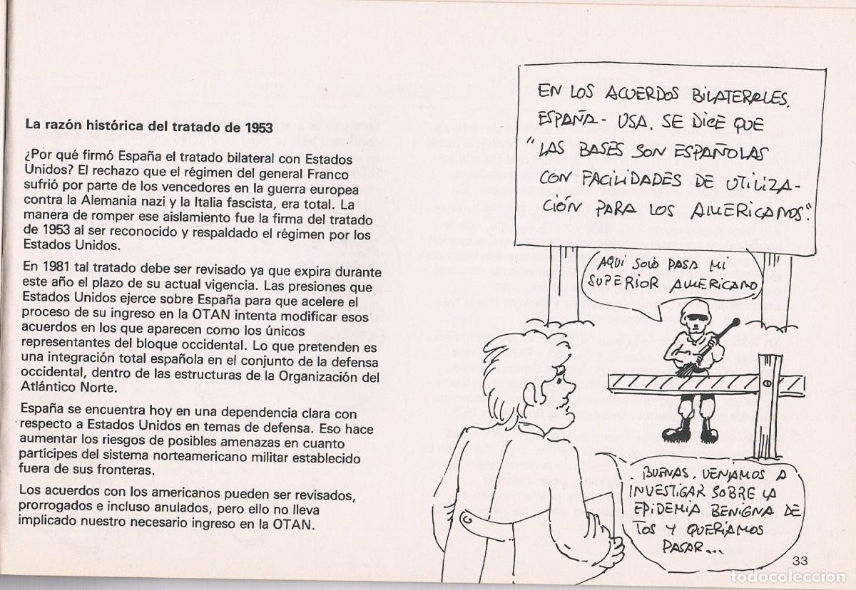 Libros: La OTAN... A lo claro. Editorial Popular. 1981 - Foto 3