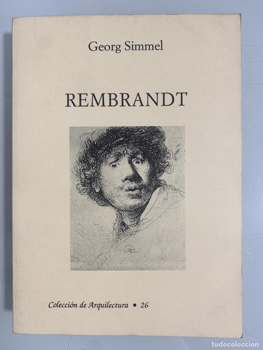 Libros: REMBRANDT - Georg Simmel - Foto 1