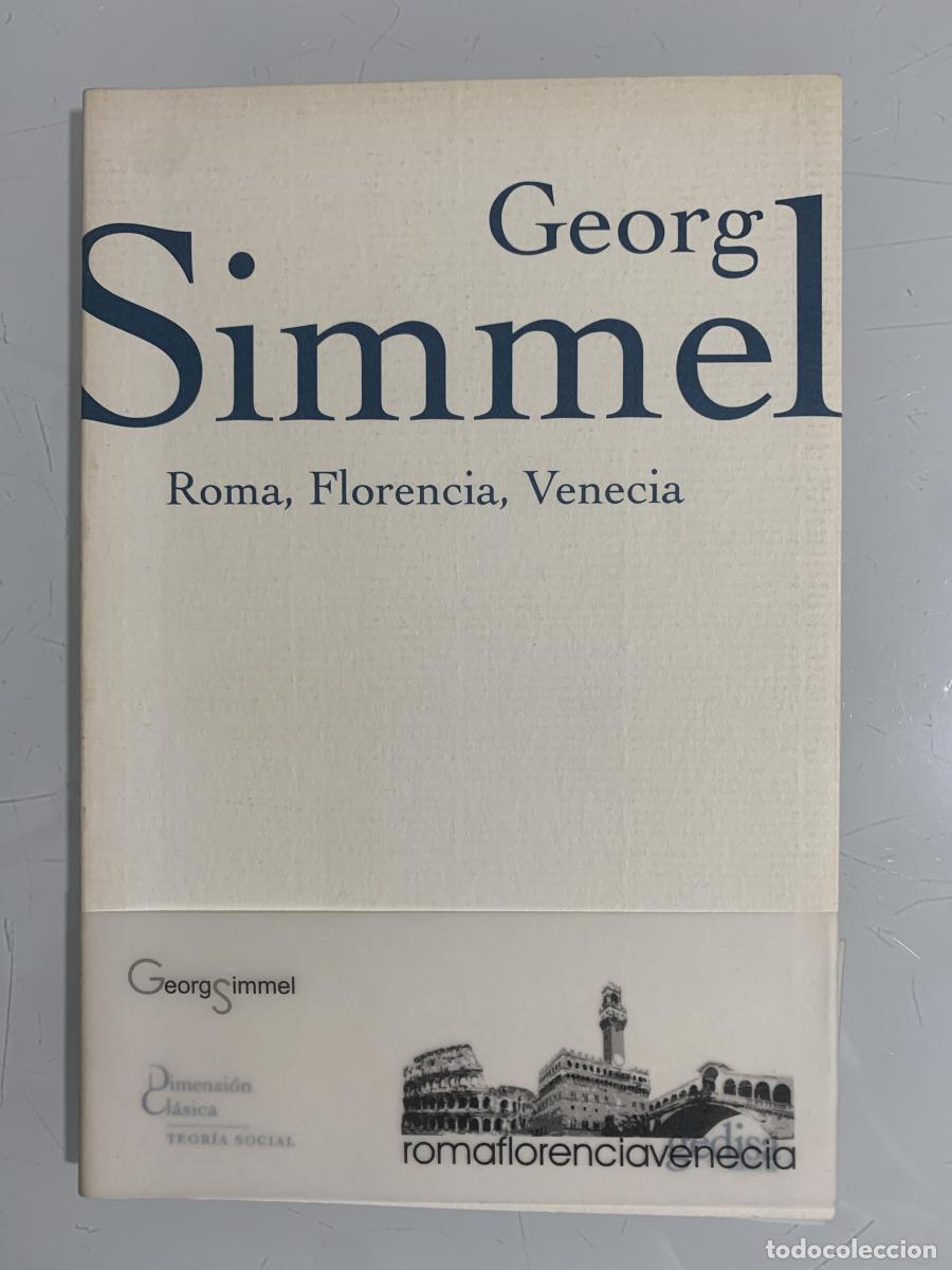 Libros: ROMA, FLORENCIA, VENECIA - Georg Simmel - Foto 1