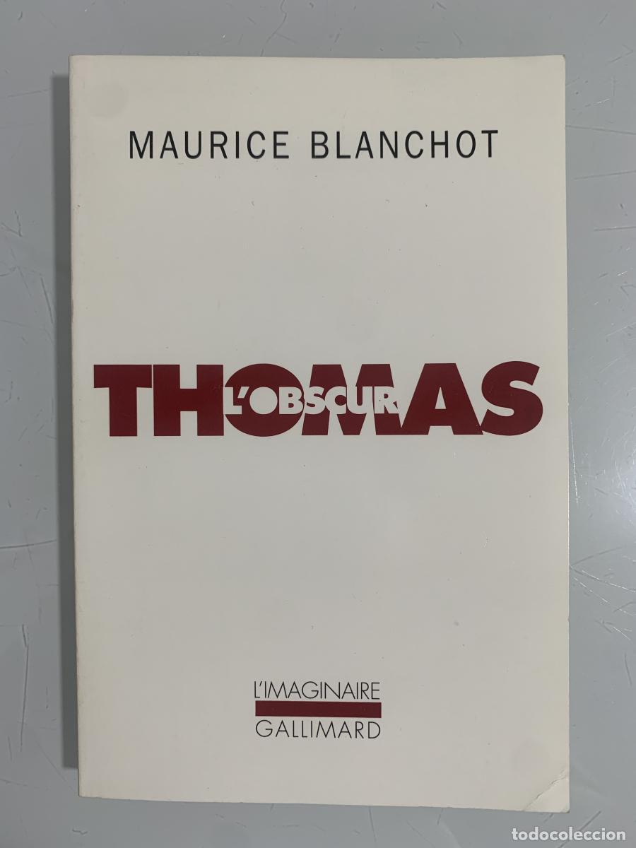 Libros: THOMAS LOBSCUR - Maurice Blanchot - Foto 1