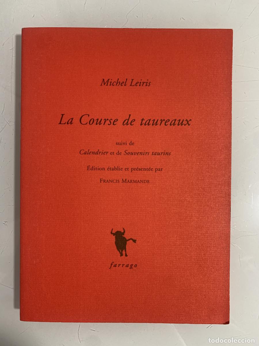Libros: LA COURSE DE TAUREAUX - Michel Leiris - Foto 1