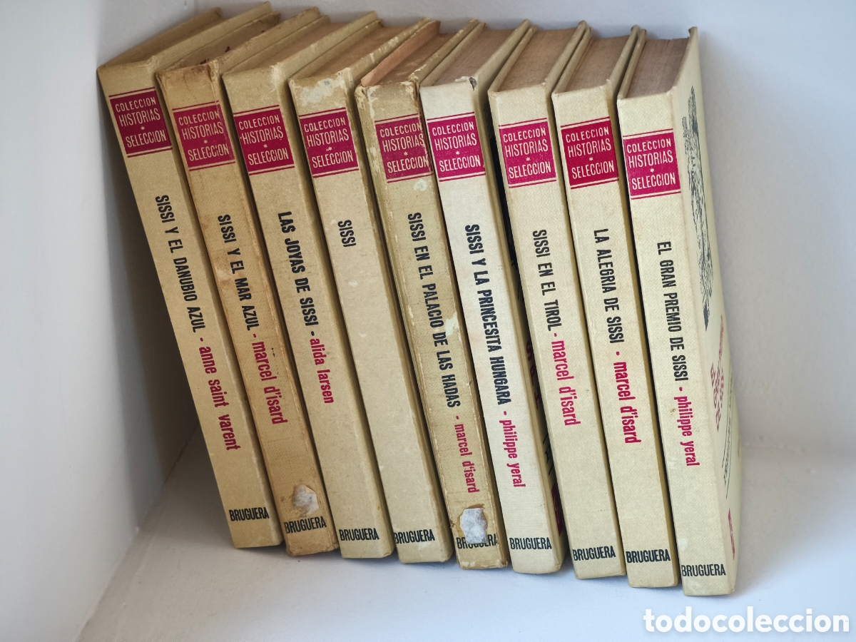 Libros: Lote 9 libros Sissi a&ntilde;os 70 - Foto 1