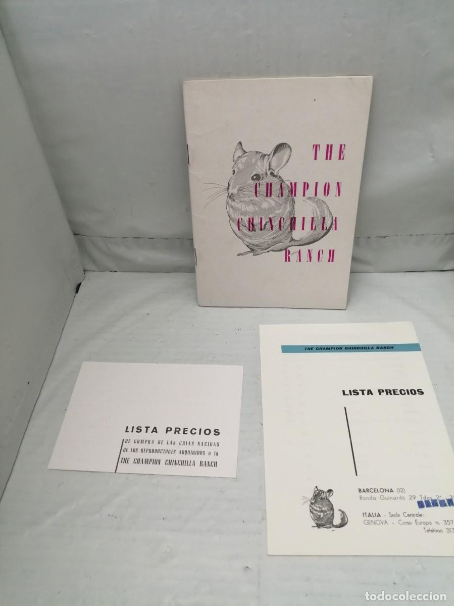 books: The Champion Chinchilla Ranch (Edici&oacute;n en espa&ntilde;ol, incluye listas de precios 1963)