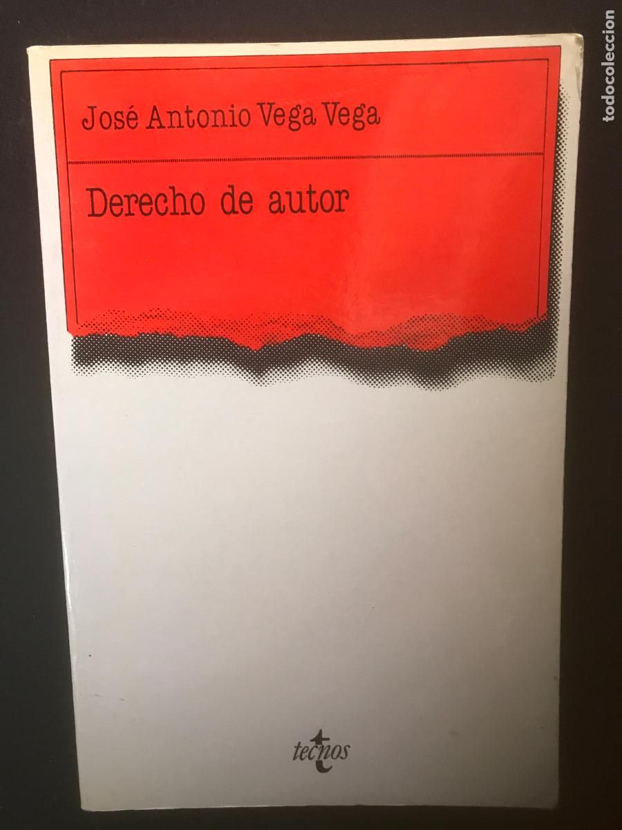 Libros: Jos&eacute; Antonio Vega Vega - Derecho de autor - Foto 1