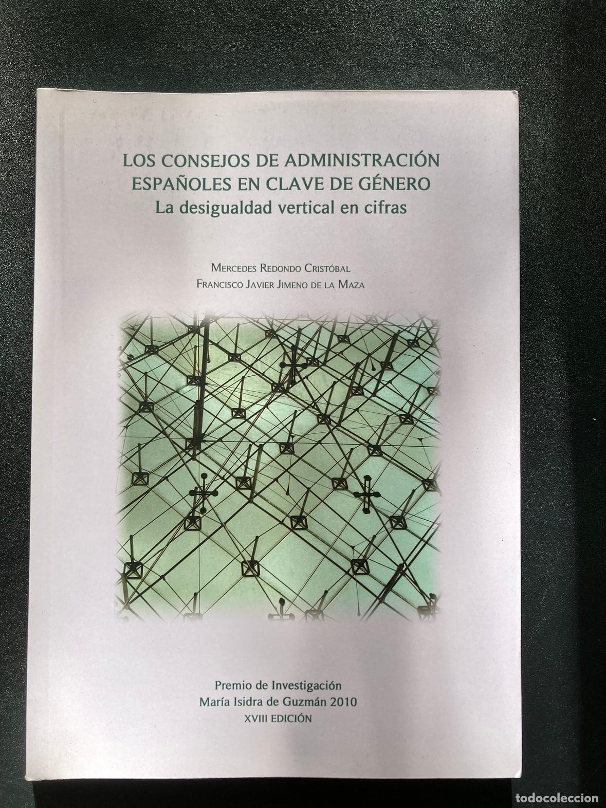 Libros: Mercedes Redondo Crist&oacute;bal, Francisco Javier Jimeno de la Maza - Los consejos de administraci&oacute;n espa