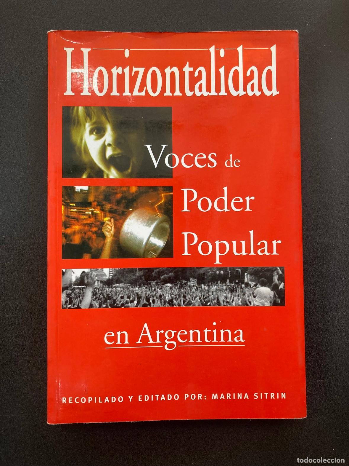 Libros: Marina Sitrin - Horizontalidad. Voces de poder popular en Argentina - Foto 1