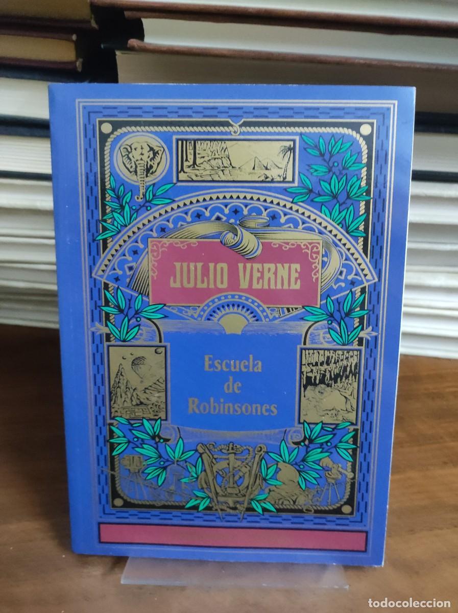 Libros: JULIO VERNE ESCUELA DE ROBINSONES - Foto 1