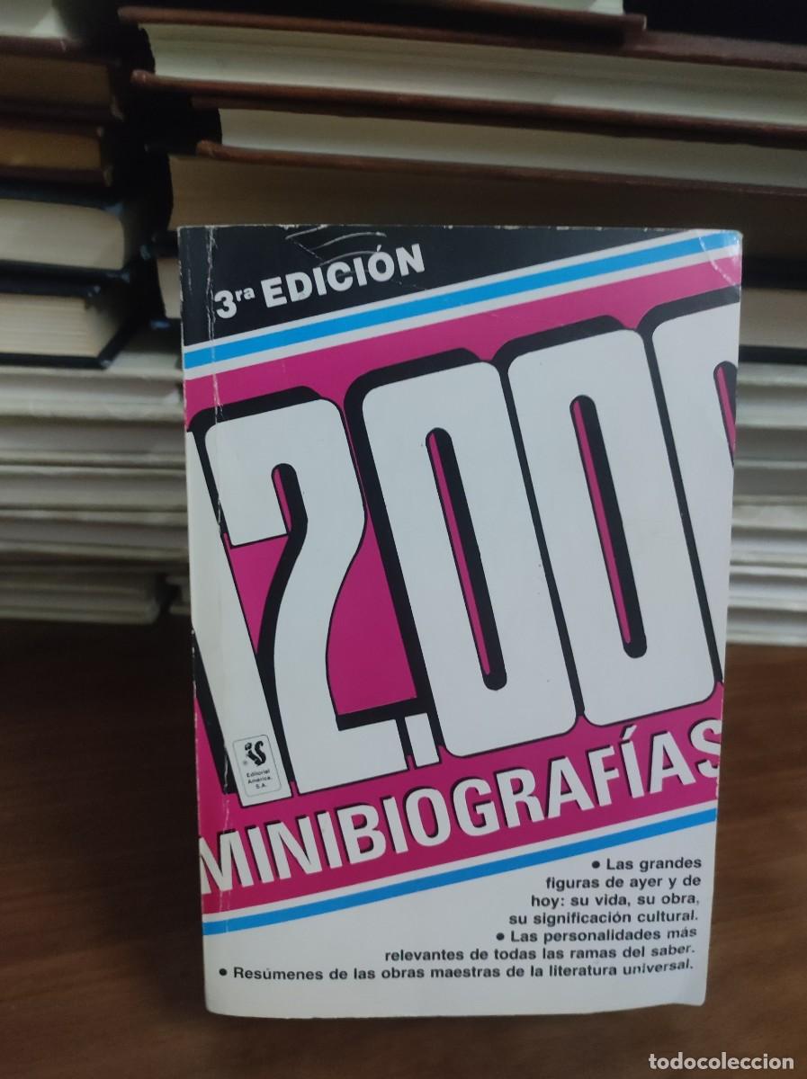 Libros: 12.000 12000 minibiografias - Foto 1