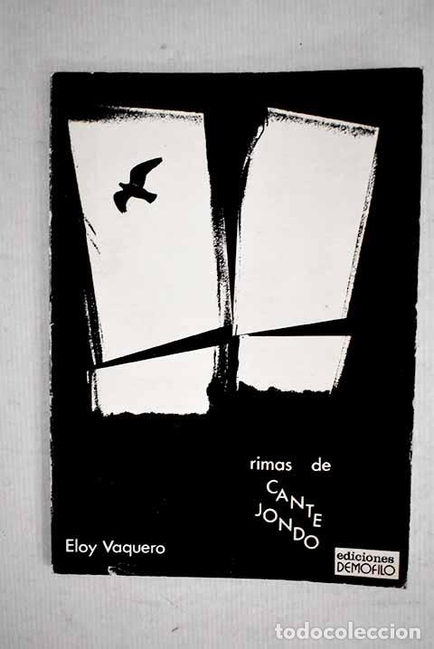 Libros: Rimas de cante jondo.- Vaquero, Eloy - Foto 1