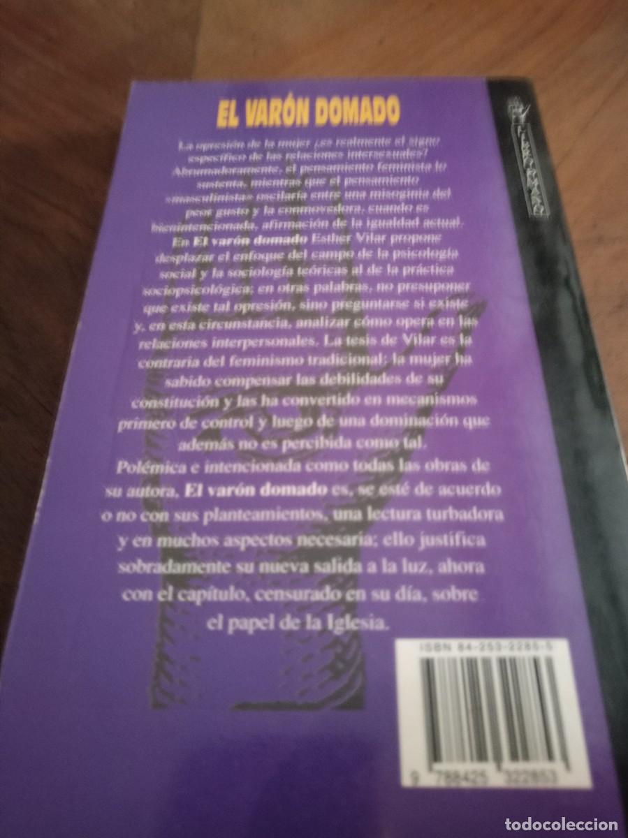 Libros: El var&oacute;n domado. Vilar, Esther - Foto 2