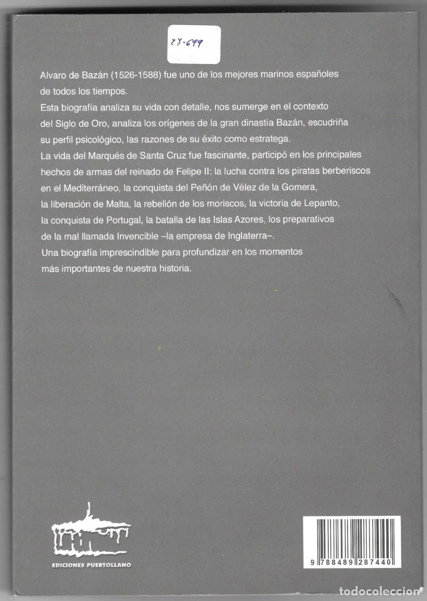 Libros: Libro. Alvaro de Baz&aacute;n. Mart&iacute;n Hernandez-Palacios. ref. 27-699 - Foto 2