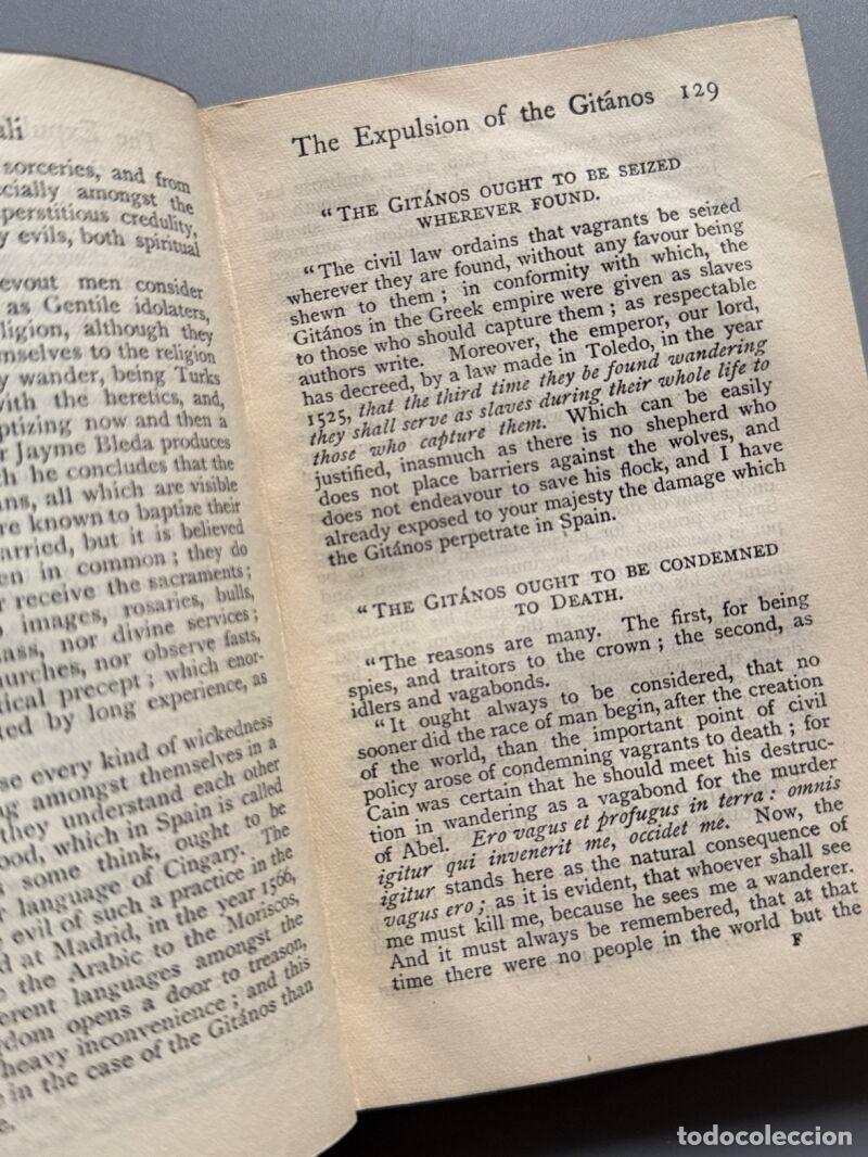 Libros: The zincali, George Borrow - John Lane, 1902 - Foto 3