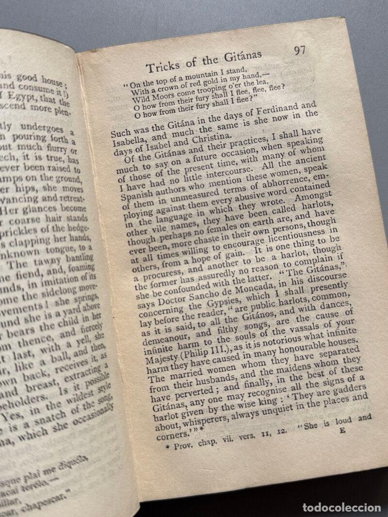 Libros: The zincali, George Borrow - John Lane, 1902 - Foto 4