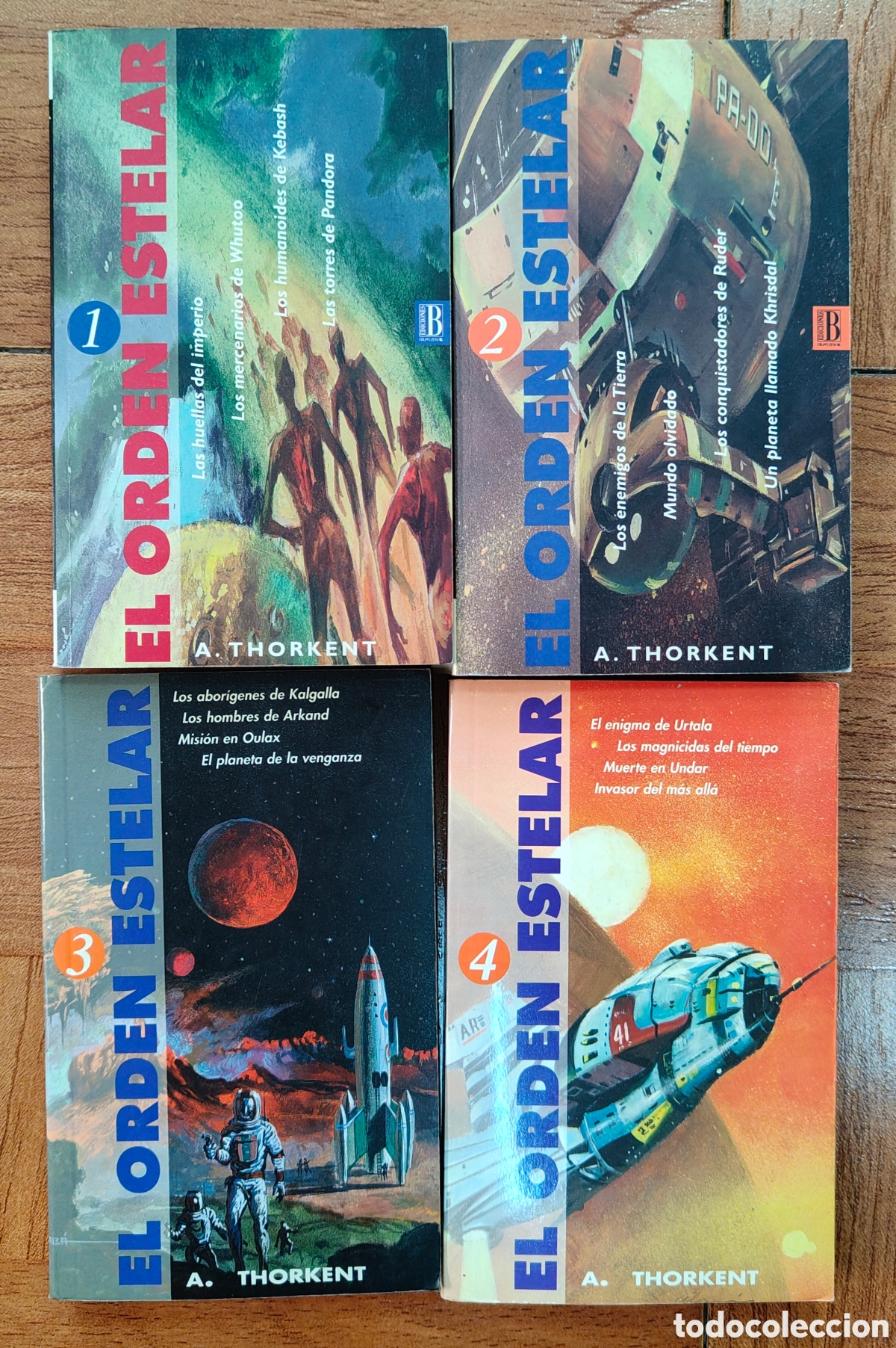 Libros: El Orden Estelar � 4 N&uacute;meros (1-2-3-4) - A. Thorkent - Foto 2
