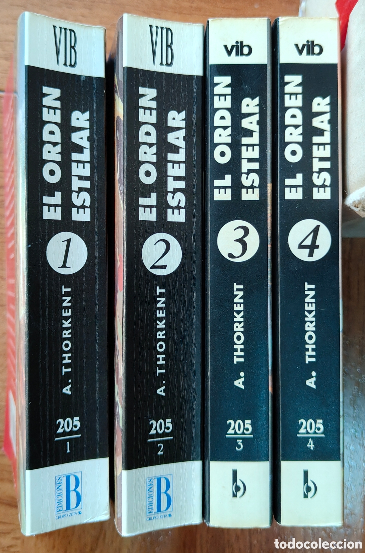 Libros: El Orden Estelar � 4 N&uacute;meros (1-2-3-4) - A. Thorkent - Foto 1
