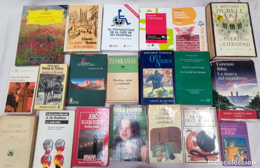 Libros: LOTE DE 20 LIBROS DIVERSOS, VIVALDI CON 2 DISCOS CD - Foto 1
