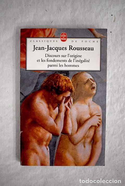 Libros: pr&eacute;c&eacute;d&eacute; de Discours sur les sciences et les arts.- Rousseau, Jean-Jacques - Foto 1