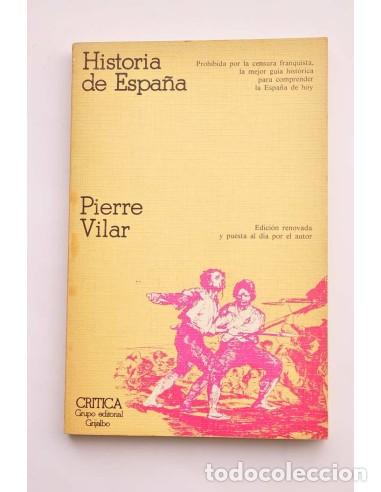Libros: Historia de Espa&ntilde;a - VILAR, Pierre - Foto 1