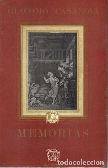 Libros: MEMORIAS. - CASANOVA, Giacomo. - Foto 1