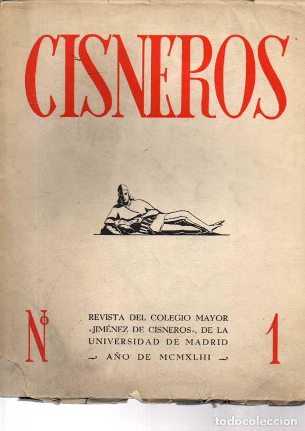 Libros: CISNEROS. NUMERO 1. - REVISTA. - Foto 1