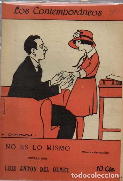 Libros: NO ES LO MISMO. - ANTON DEL OLMET, Luis. - Foto 1