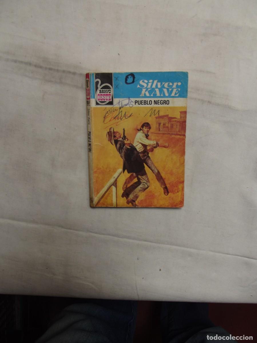 Libros: NOVELA OESTE - PUEBLO NEGRO DE SILVER KANE - Foto 1