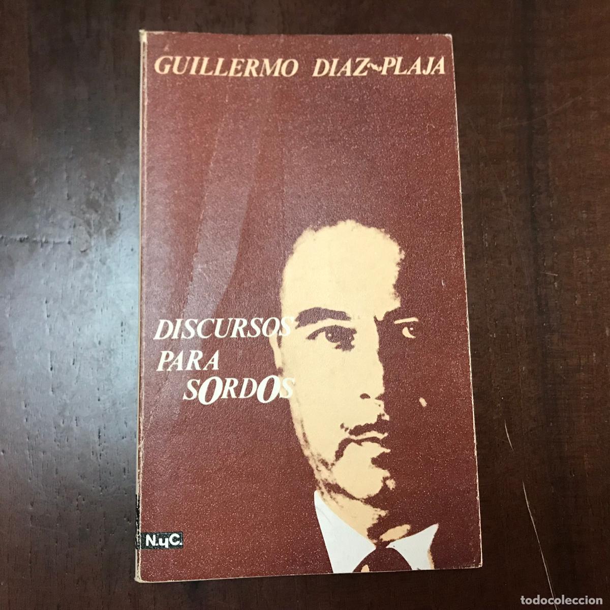 Libros: Discurso para sordos - Guillermo D&iacute;az-Plaja - Foto 1