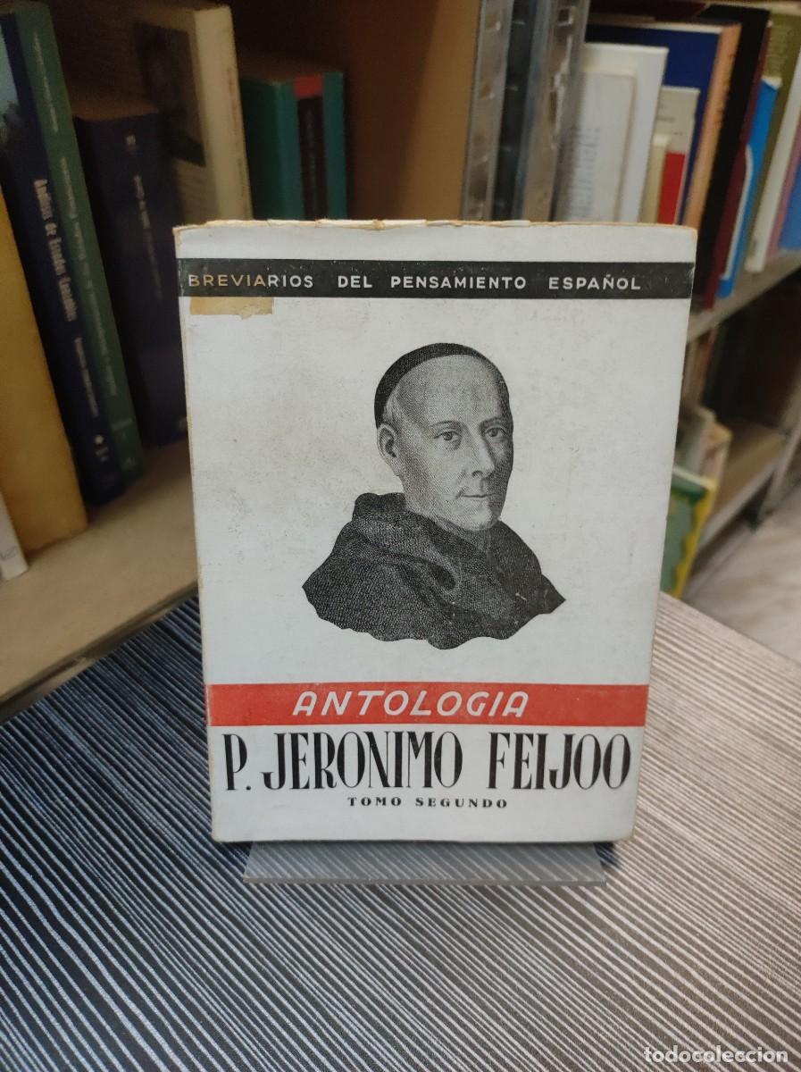 Libros: Antolog&iacute;a P. Jer&oacute;nimo Feijoo, tomo SEGUNDO.- Feijoo, Benito Jer&oacute;nimo - Foto 1