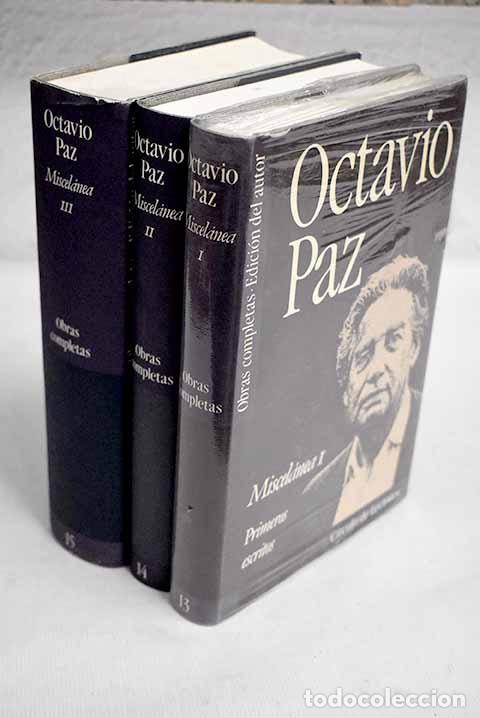 Libros: Miscel&aacute;nea: Paz, Octavio.- Paz, Octavio - Foto 1