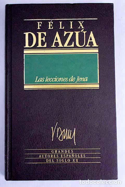 Libros: Las lecciones de Jena.- Az&uacute;a, F&eacute;lix de - Foto 1