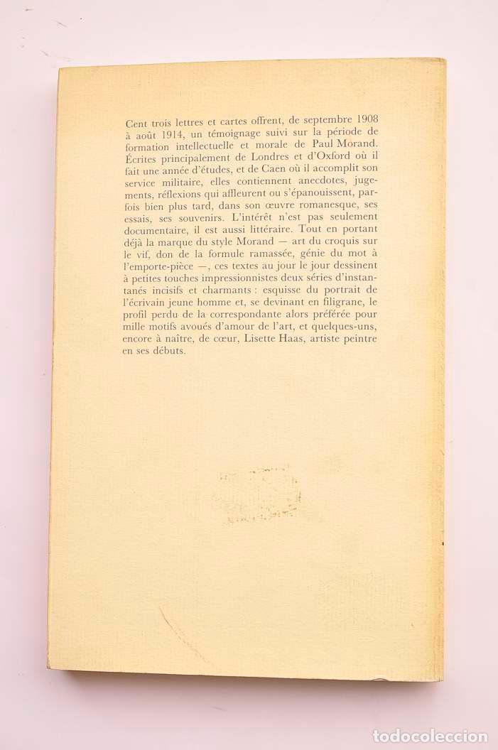 Libros: Lettres &agrave; Lisette Haas (1908 - 1914) - MORAND, Paul - Foto 5