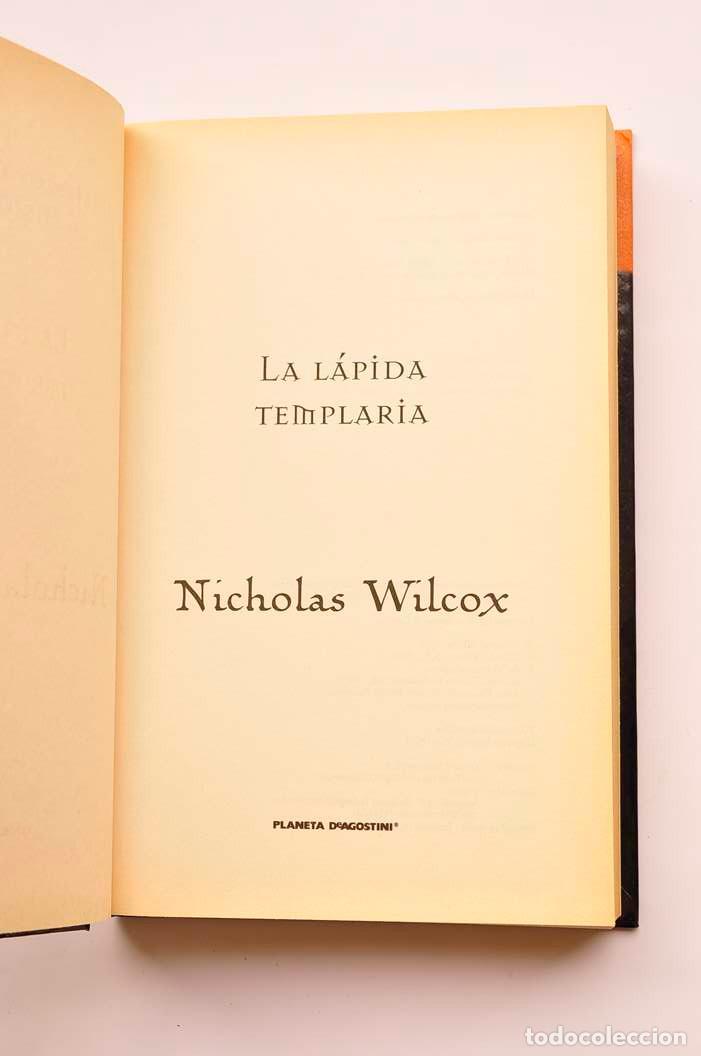 Libros: La l&aacute;pida templaria - WILCOX, Nicholas - Foto 3