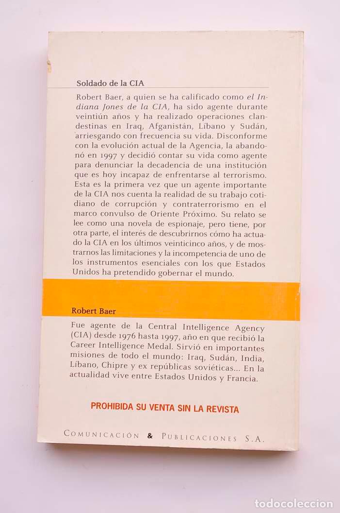 Libros: Soldado de la CIA - BAER, Robert - Foto 3