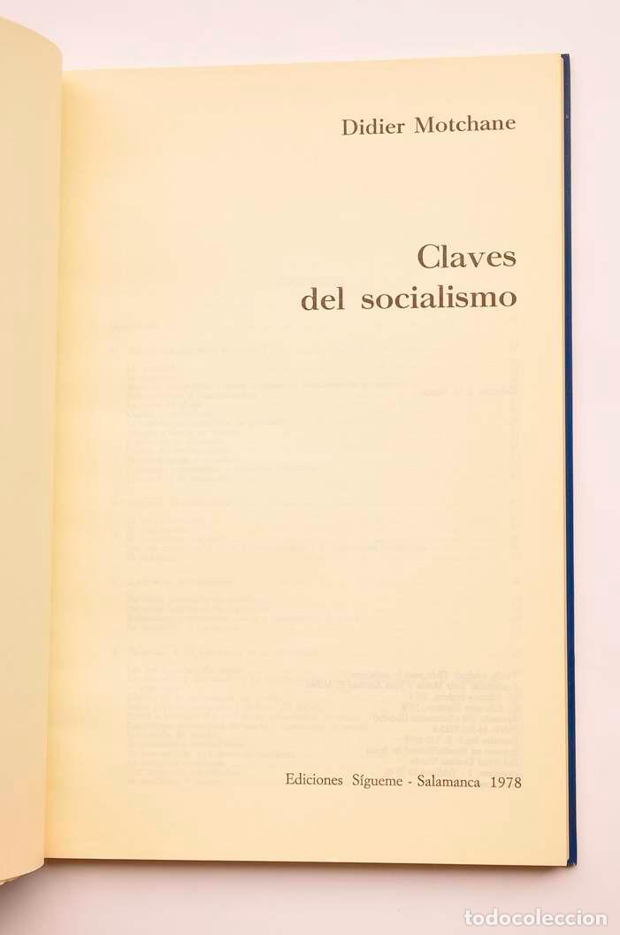 Libros: Claves del socialismo - MOTCHANE, Didier - Foto 2
