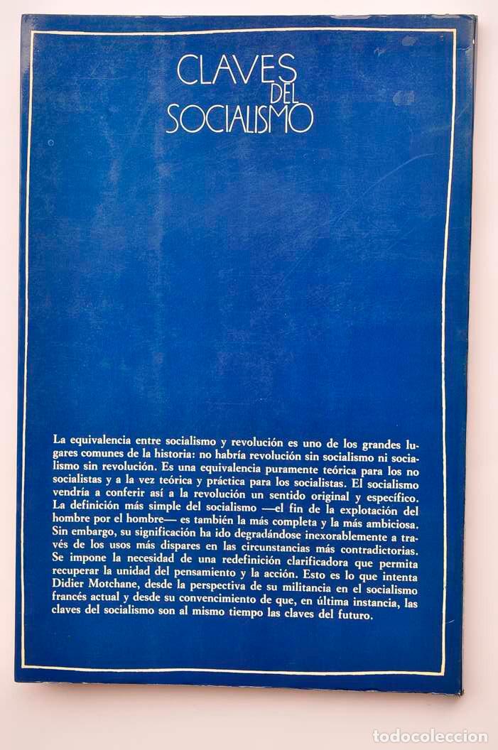 Libros: Claves del socialismo - MOTCHANE, Didier - Foto 5
